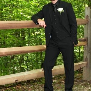 Mens Black Suit